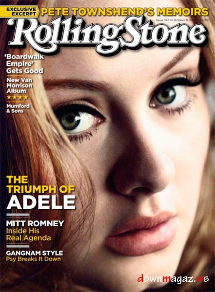 Rolling Stone Magazine USA - 11 October 2012 Rolling Stone Magazine USA - 11 October 2012
