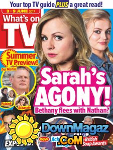 What's on TV - 03.06.2017 What's on TV - 03.06.2017