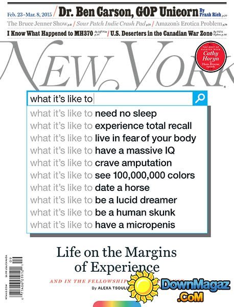 New York Magazine - 23 February 2015