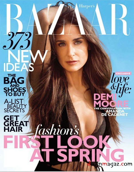 Harper's Bazaar USA February 2012