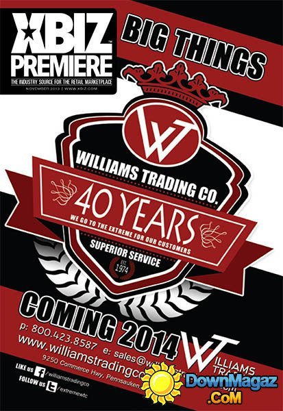 XBIZ Premiere - November 2013 XBIZ Premiere - November 2013