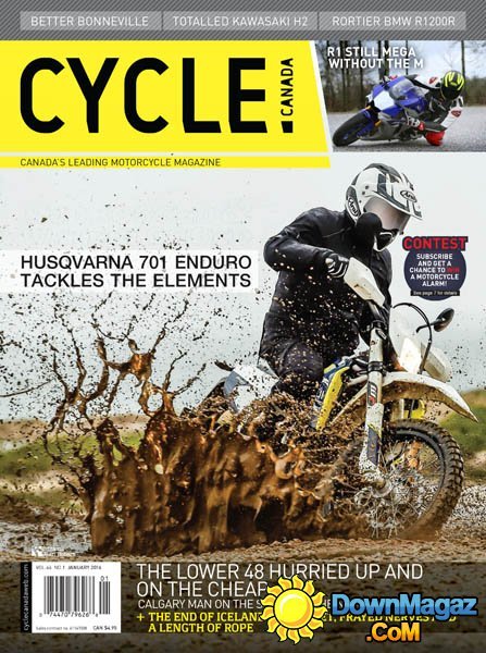 Cycle Canada - January 2016 Cycle Canada - January 2016