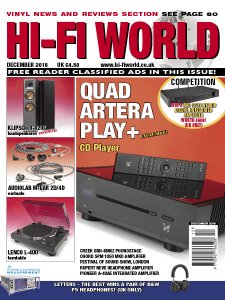 Hi-Fi World - 12.2018 Hi-Fi World - 12.2018