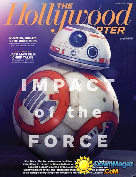 The Hollywood Reporter USA - 18 December 2015 The Hollywood Reporter USA - 18 December 2015