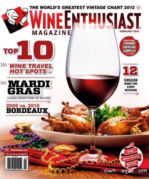 Wine Enthusiast - February 2012 Wine Enthusiast - February 2012