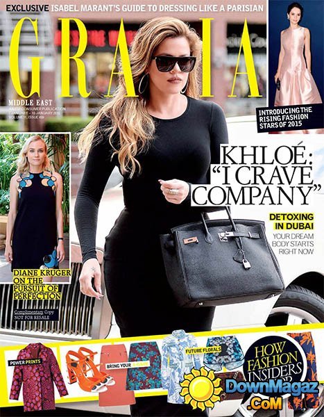 Grazia Middle East - 7 January 2015 Grazia Middle East - 7 January 2015