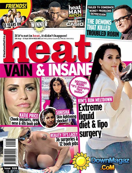 Heat South Africa - 28 August 2014 Heat South Africa - 28 August 2014