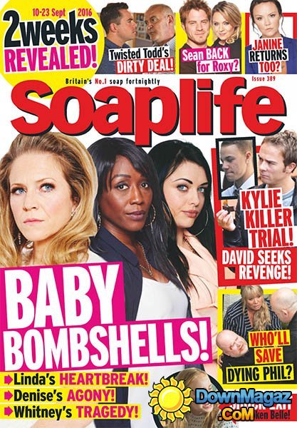 Soaplife - 10 September 2016 Soaplife - 10 September 2016