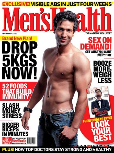 Men's Health India September 2012 Men's Health India September 2012