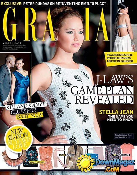 Grazia Middle East - 19 November 2014 Grazia Middle East - 19 November 2014