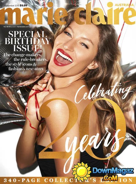 Marie Claire Australia - September 2015 Marie Claire Australia - September 2015