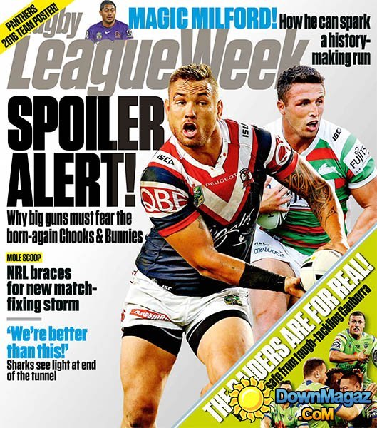 Rugby League Week - August 18, 2016 Rugby League Week - August 18, 2016