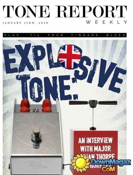 Tone Report Weekly - 22 January 2016 Tone Report Weekly - 22 January 2016