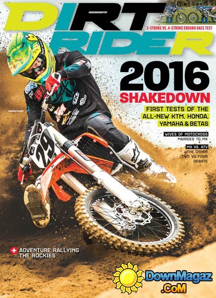 Dirt Rider USA - October 2015