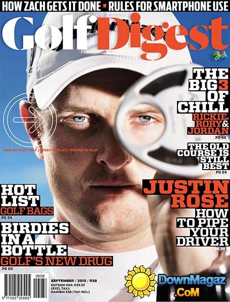 Golf Digest SA - September 2015 Golf Digest SA - September 2015