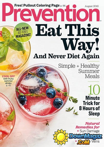 Prevention USA - August 2016