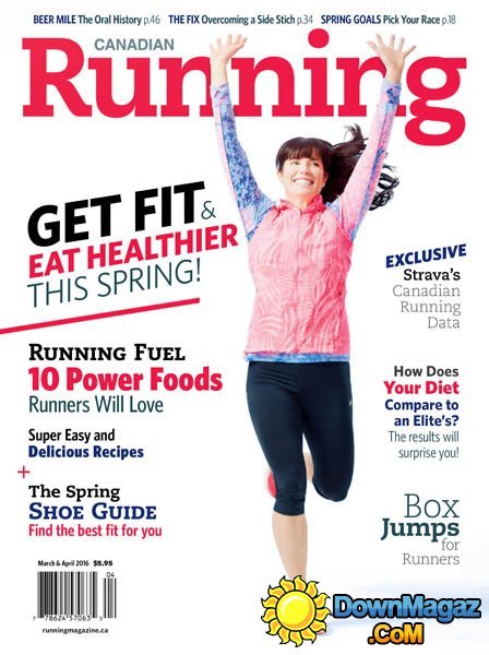 Canadian Running - March - April 2016 Canadian Running - March - April 2016