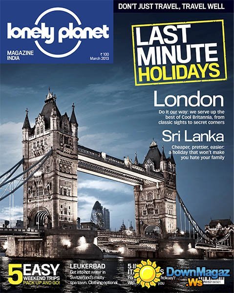 Lonely Planet India - March 2013 Lonely Planet India - March 2013