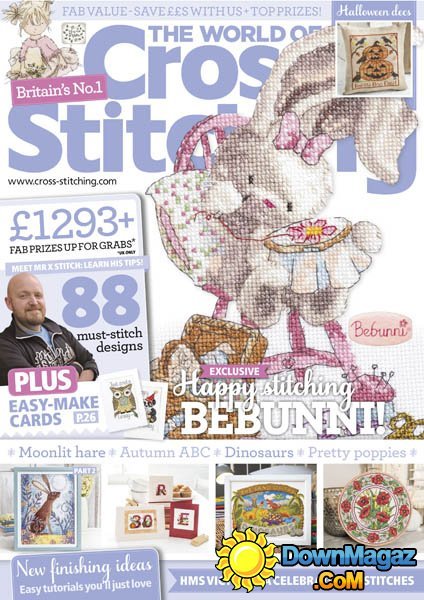 The World of Cross Stitching UK - October 2015 The World of Cross Stitching UK - October 2015