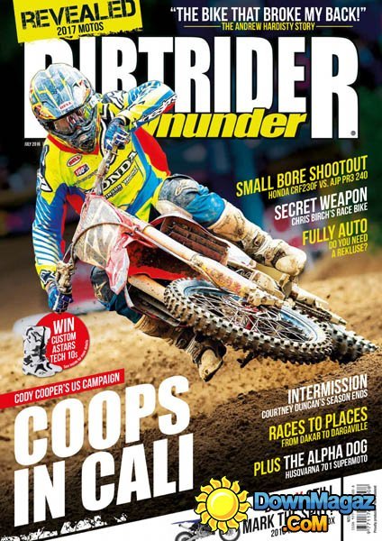Dirt Rider Downunder - July 2016