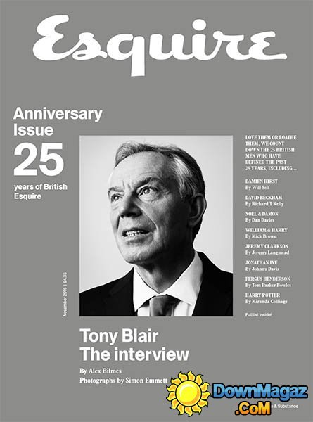 Esquire UK - November 2016 Esquire UK - November 2016