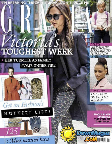 Grazia UK – 24 August 2015 Grazia UK – 24 August 2015