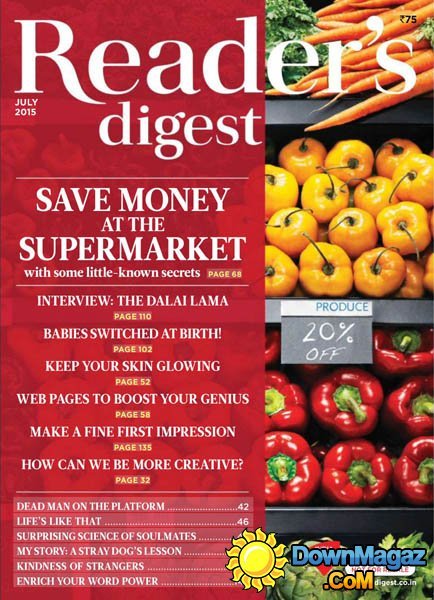 Reader's Digest India - July 2015 Reader's Digest India - July 2015