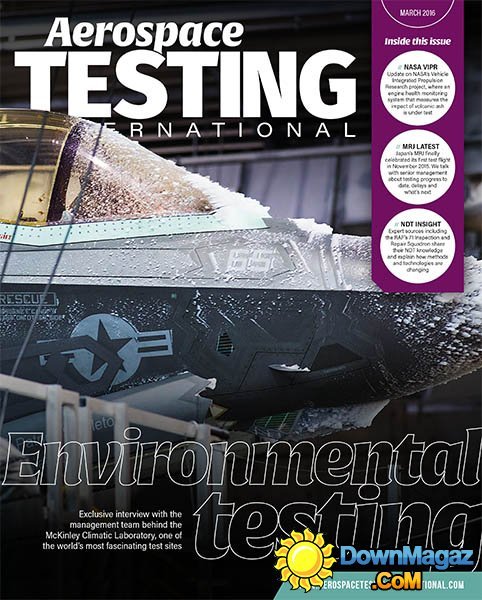 Aerospace Testing International - March 2016 Aerospace Testing International - March 2016