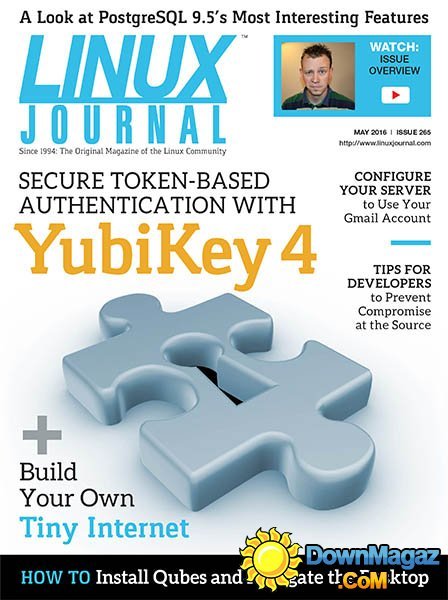 Linux Journal - May 2016