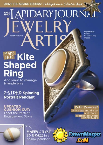 Lapidary Journal Jewelry Artist CA – December 2015 Lapidary Journal Jewelry Artist CA – December 2015