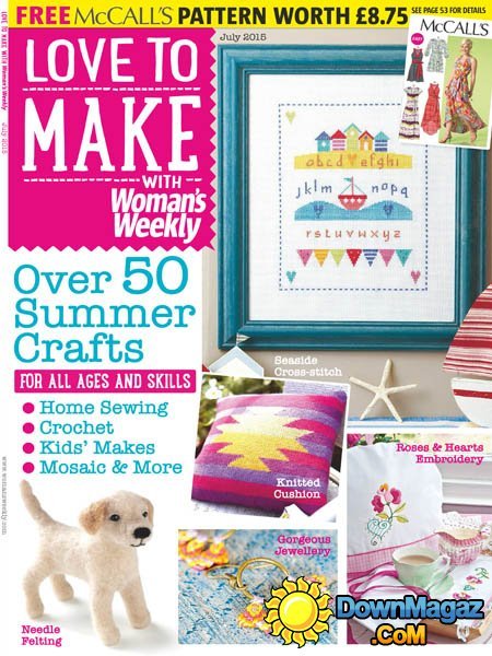 Love to make with Woman's Weekly USA - July 2015 Love to make with Woman's Weekly USA - July 2015