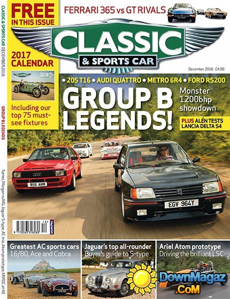 Classic & Sports Car UK - December 2016