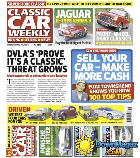 Classic Car Weekly UK - 22 July 2015 Classic Car Weekly UK - 22 July 2015