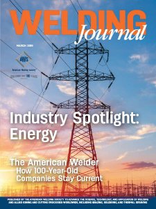 Welding Journal - 03.2019 Welding Journal - 03.2019