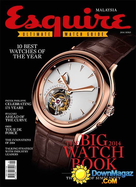 Esquire Malaysia - Ultimate Watch Guide 2014 Esquire Malaysia - Ultimate Watch Guide 2014