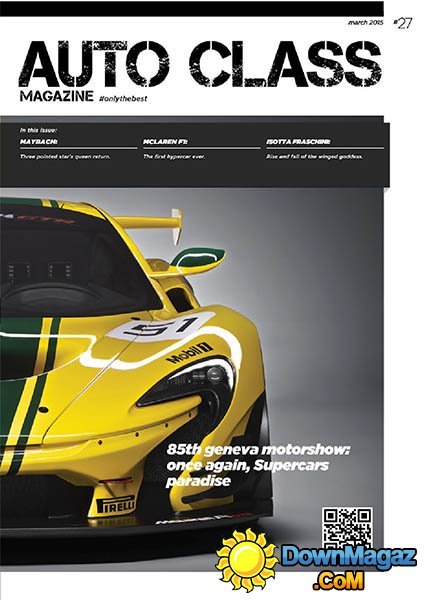 Auto Class - March 2015 (English Edition)