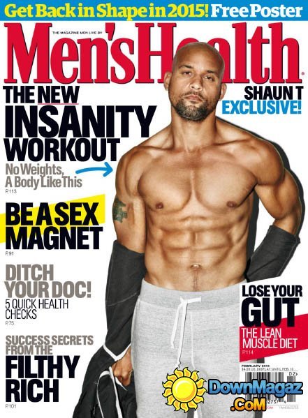 Men's Health USA - January/February 2015 Men's Health USA - January/February 2015