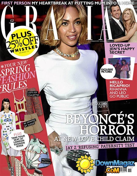 Grazia UK - 9 March 2015 Grazia UK - 9 March 2015