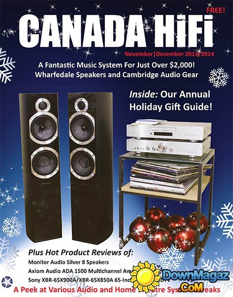 Canada HiFi - December 2013 - January 2014 Canada HiFi - December 2013 - January 2014