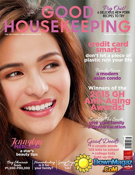 Good Housekeeping Philippines - August 2015 Good Housekeeping Philippines - August 2015