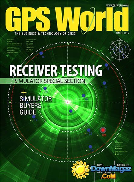 GPS World - March 2015 GPS World - March 2015