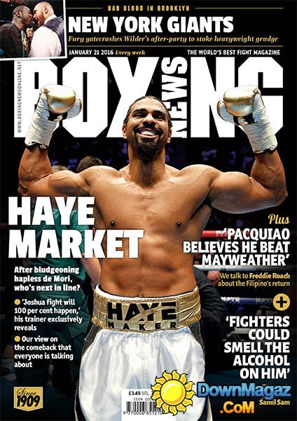 Boxing News UK - 21 January 2016 Boxing News UK - 21 January 2016
