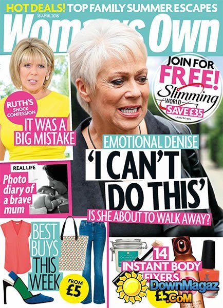 Woman's Own - 18 April 2016