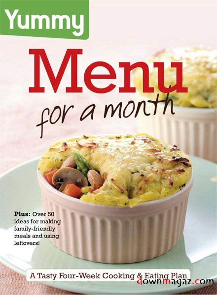 Yummy Menu for a month - 2011 Yummy Menu for a month - 2011