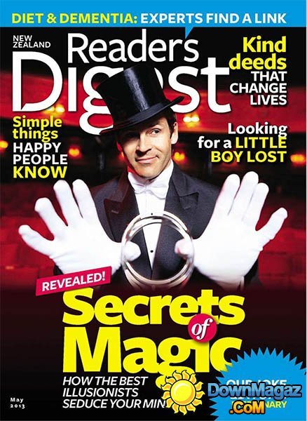 Reader's Digest New Zealand - May 2013