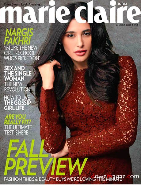 Marie Claire India August 2012 Marie Claire India August 2012