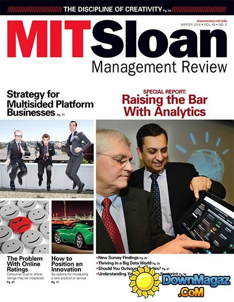 MIT Sloan Management Review - Winter 2014 MIT Sloan Management Review - Winter 2014