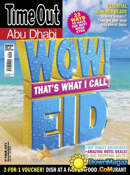 Time Out Abu Dhabi Middle East - 15 July 2015