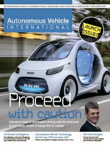 Autonomous Vehicle International - 05.2018 Autonomous Vehicle International - 05.2018