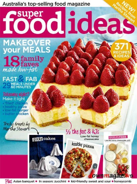 Super Food Ideas Magazine - October 2012 Super Food Ideas Magazine - October 2012